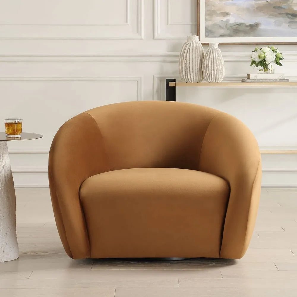 DeSoto Swivel Chair - Uttermost - Swivel Chairs by Modest Hut