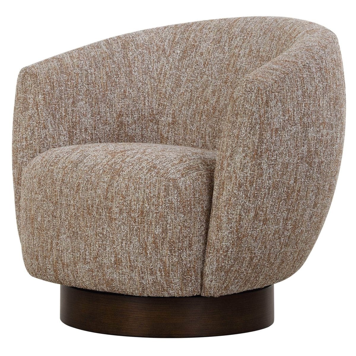 Dunes Fabric Swivel Chair - Uttermost - Swivel Chairs by Modest Hut