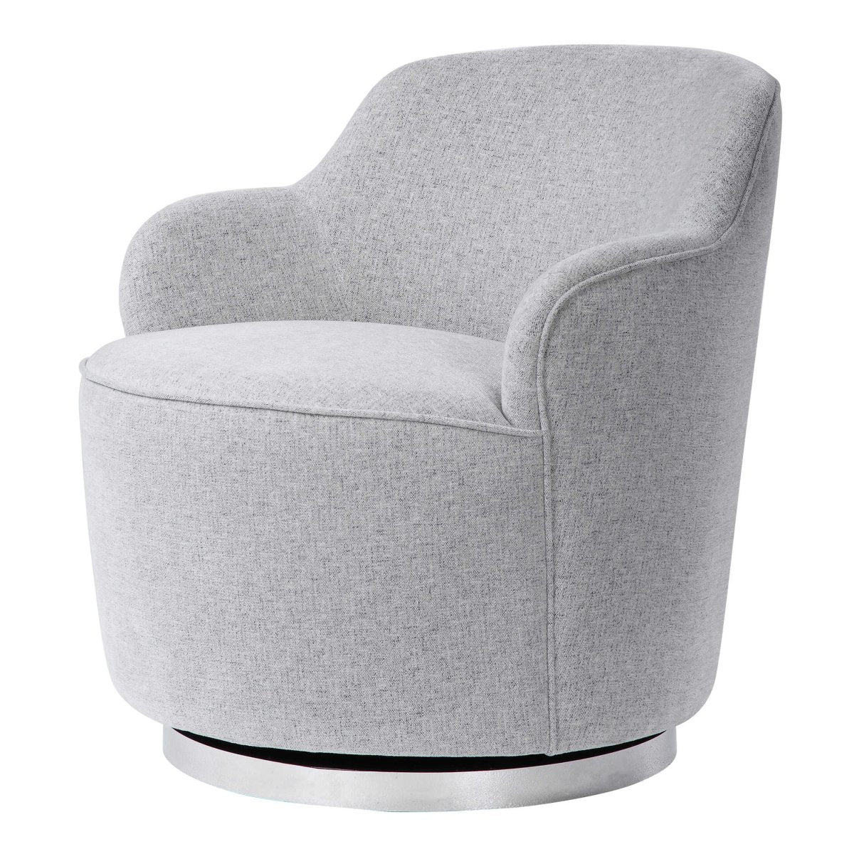 Hobart Swivel Chair - Uttermost - Swivel Chairs by Modest Hut