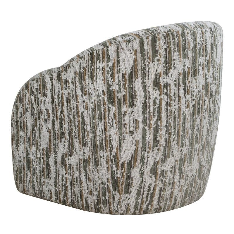 Rear angled view of the Mari swivel chair
