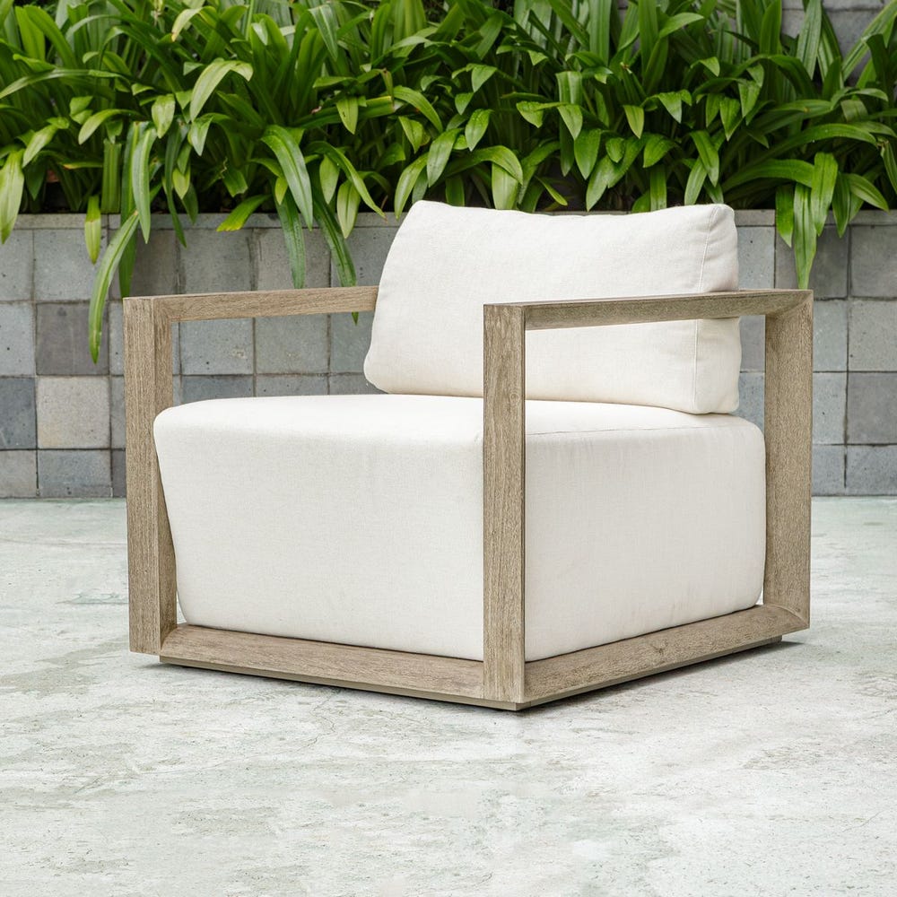 Remsen Outdoor Swivel Lounge Chair - Uttermost - Swivel Chairs by Modest Hut