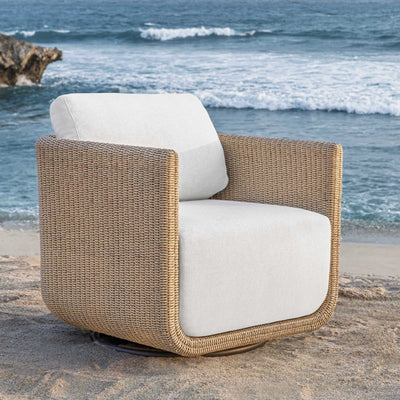 Santorini Outdoor Swivel Lounge Chair - Chairs