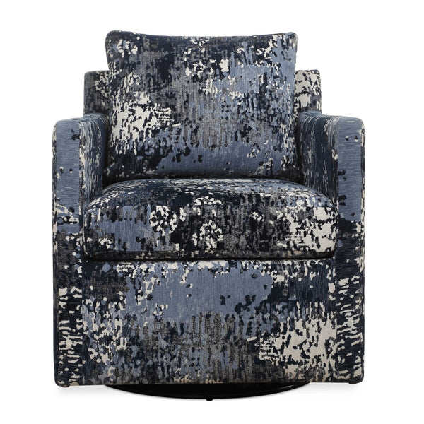 Tisdell Patterned Swivel/Glider - Uttermost - Swivel Chairs by Modest Hut