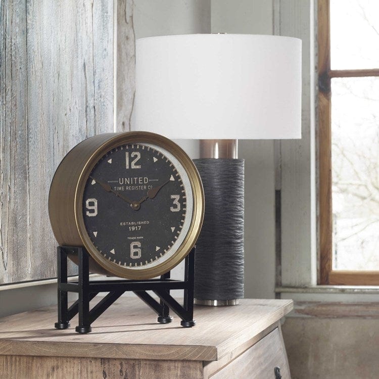 Torriana Table Clock - Uttermost - Table Clocks by Modest Hut