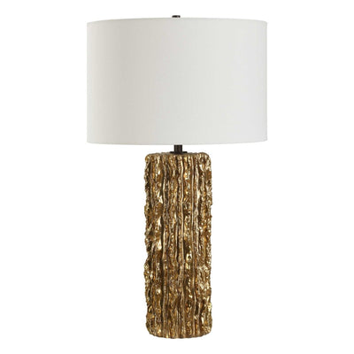 Echo Golden Table Lamp - Uttermost - Table Lamp by Modest Hut