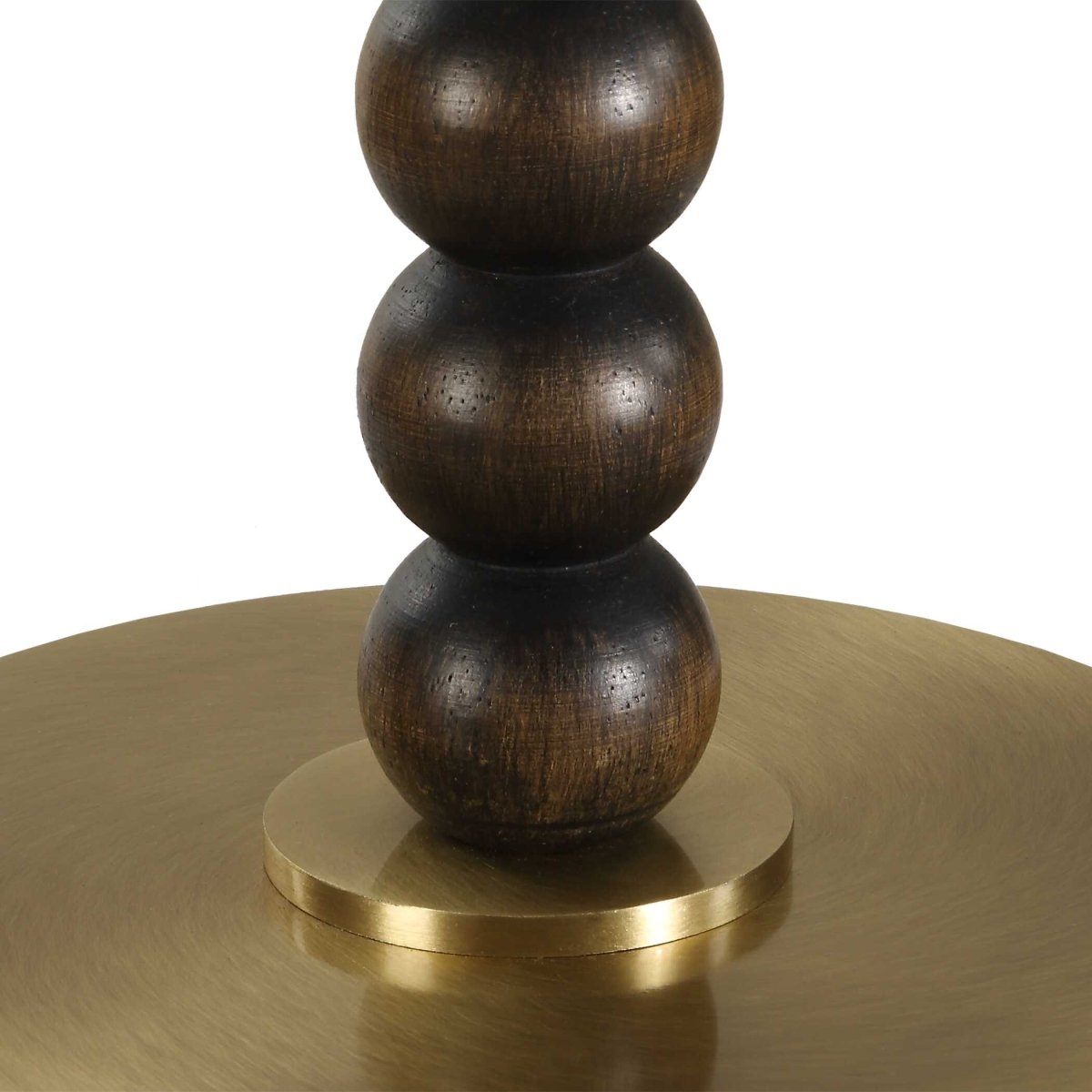 Gallus Wood Spheres Table Lamp - Uttermost - Table Lamp by Modest Hut
