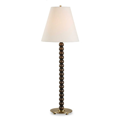 Gallus Wood Spheres Table Lamp - Uttermost - Table Lamp by Modest Hut