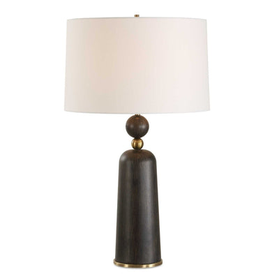 McQuinn Dark Walnut Table Lamp - Uttermost - Table Lamp by Modest Hut