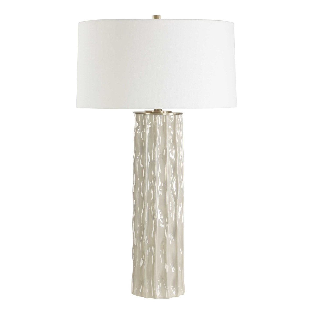 Parilli Taupe Gray Table Lamp - Uttermost - Table Lamp by Modest Hut