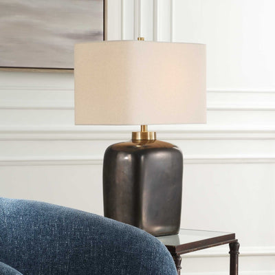 Quentin Dark Bronze Table Lamp - Uttermost - Table Lamp by Modest Hut