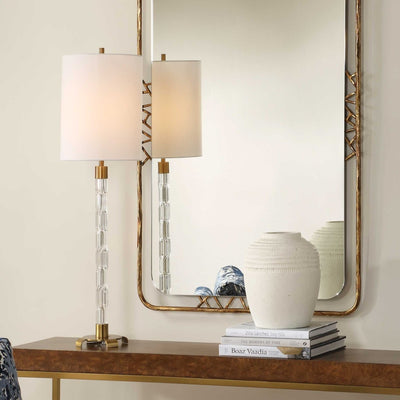York Crystal Buffet Lamp - Uttermost - Table Lamp by Modest Hut