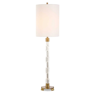 York Crystal Buffet Lamp - Uttermost - Table Lamp by Modest Hut