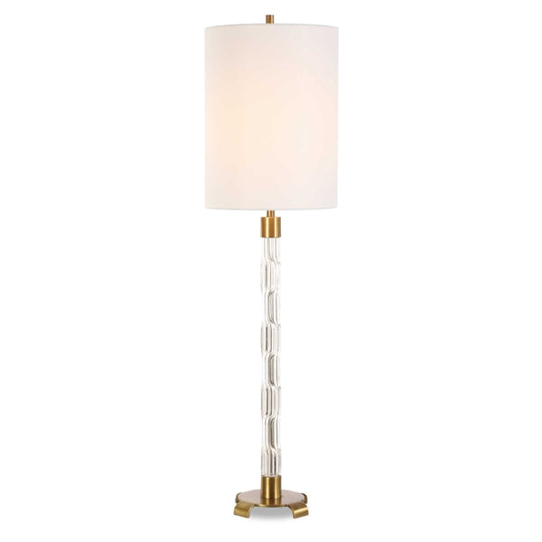 York Crystal Buffet Lamp - Uttermost - Table Lamp by Modest Hut