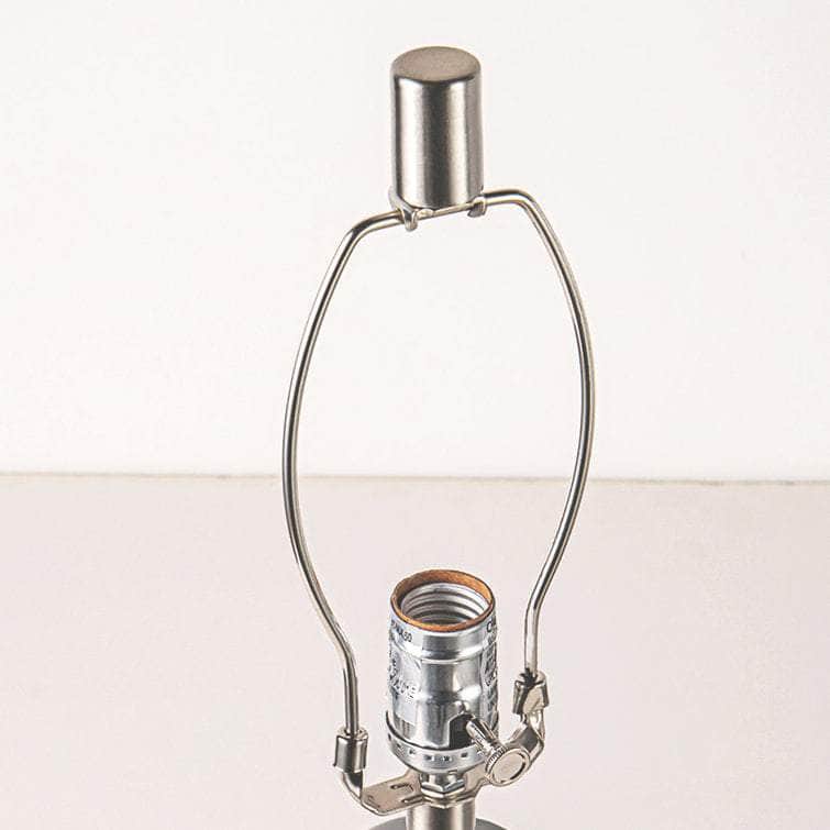 Habibat 24.5"H Boho Modern Ceramic Table Lamp w/ LED Bulb for Bedroom Living Room Country Living - Lamps Factory - Table Lamps by Modest Hut