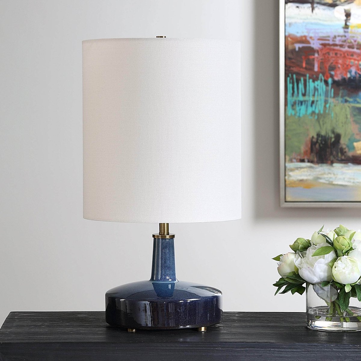 Abyss Blue Table Lamp - Uttermost - Table Lamps by Modest Hut