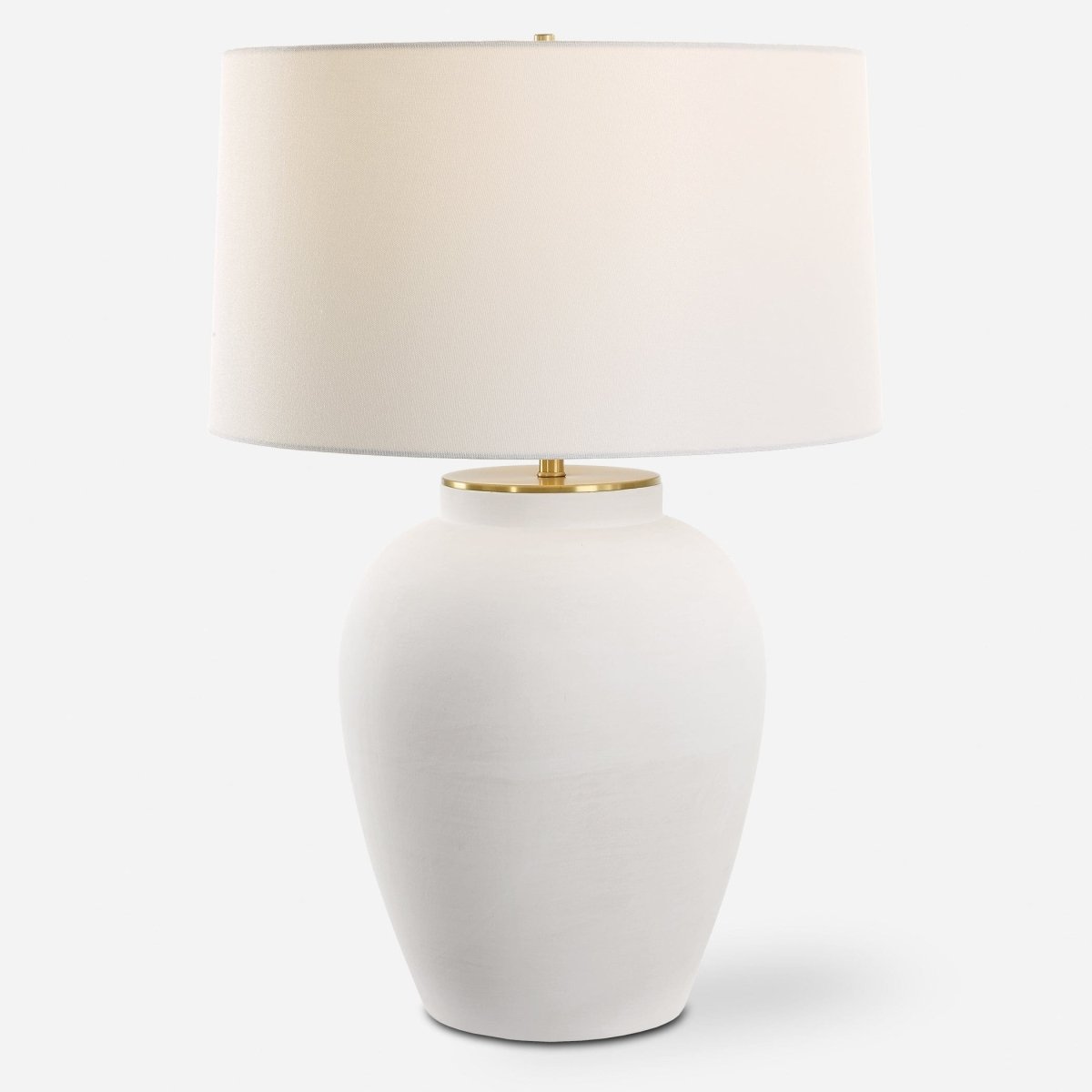 Adelaide White Table Lamp - Uttermost - Table Lamps by Modest Hut