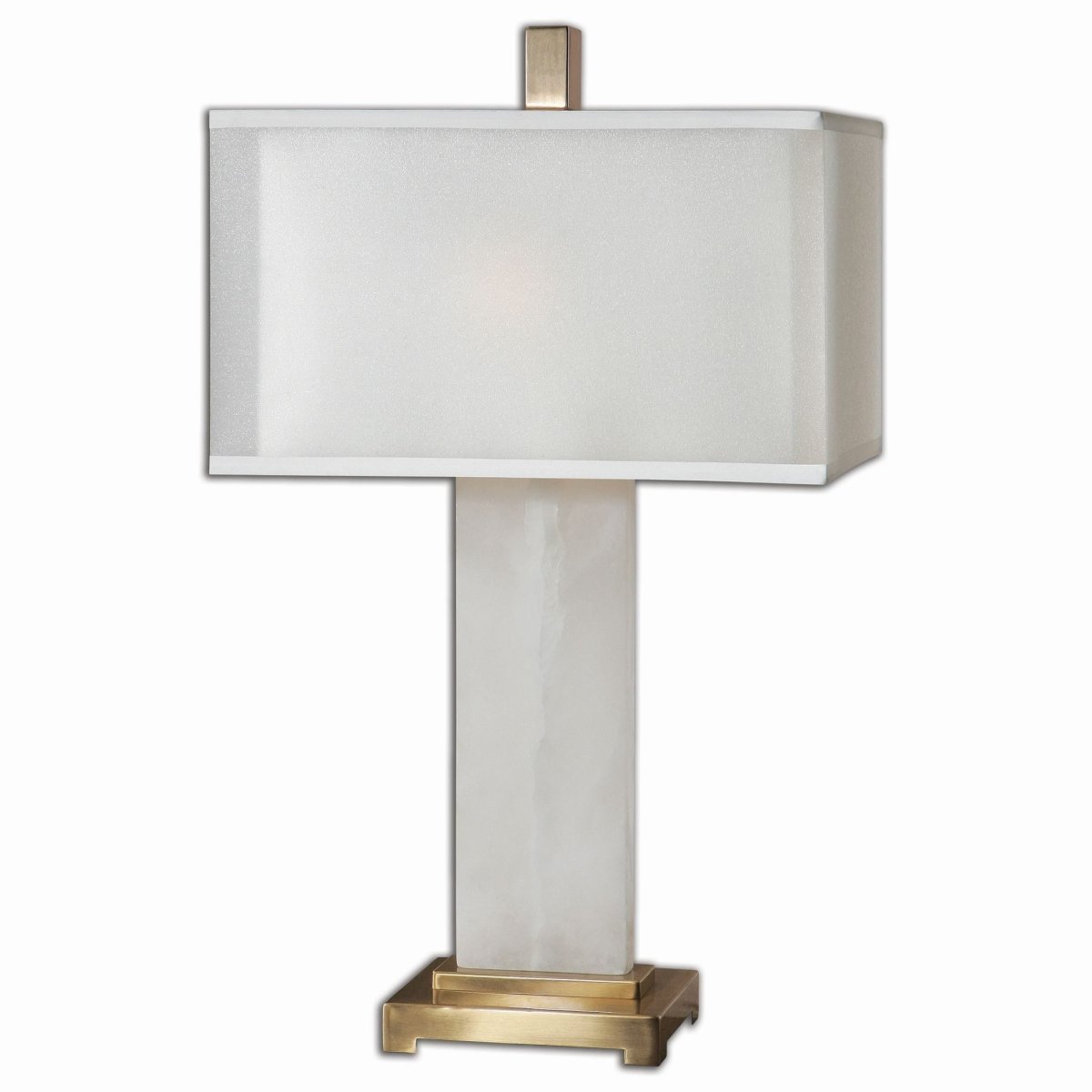 Alabaster Table Lamp - Uttermost - Table Lamps by Modest Hut