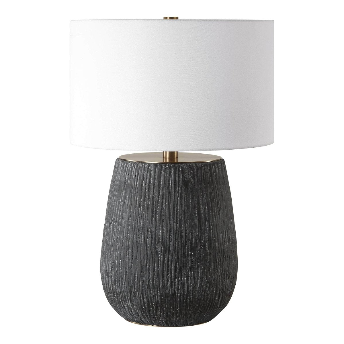 Americana Aged Black Table Lamp - Uttermost - Table Lamps by Modest Hut