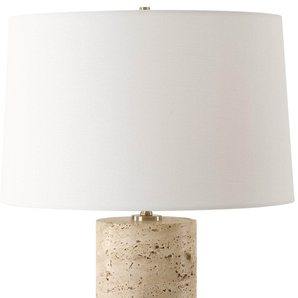 Aubrey Travertine Table Lamp - Uttermost - Table Lamps by Modest Hut