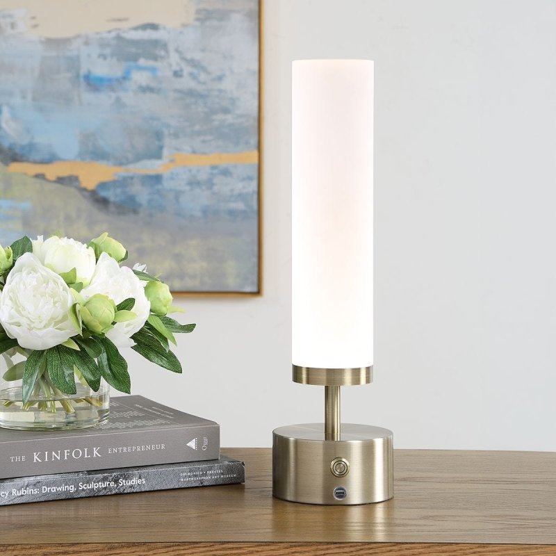 Close-up detail of the Auden Rechargable Accent Lamp