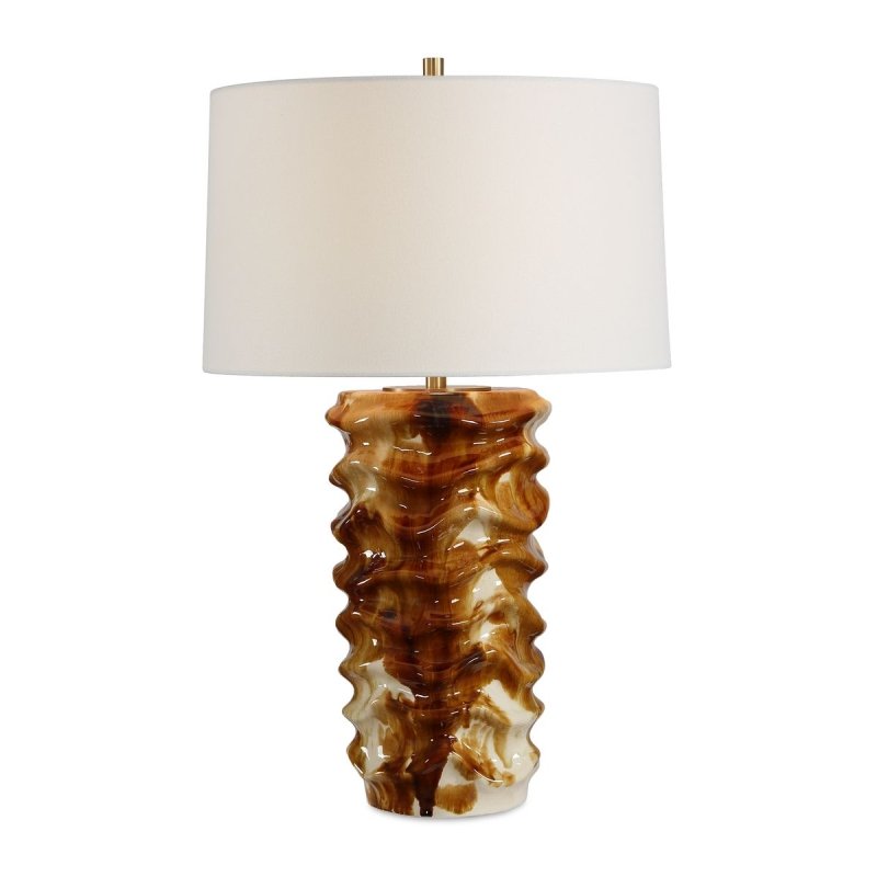 Alternate view of the Bassa Table Lamp by Uttermost