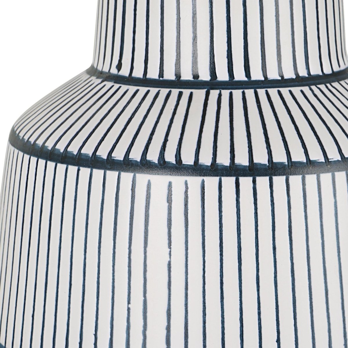 Breton Nautical Stripe Table Lamp - Uttermost - Table Lamps by Modest Hut