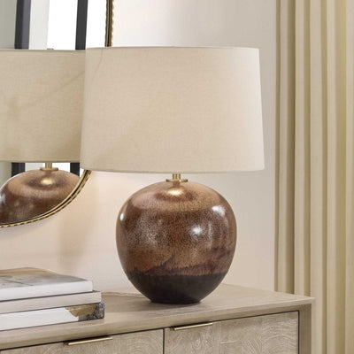 Brownell Rust Brown Table Lamp - Table Lamps