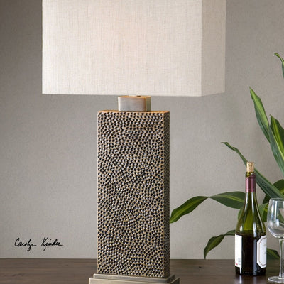 Canfield Coffee Bronze Table Lamp - Uttermost - Table Lamps by Modest Hut