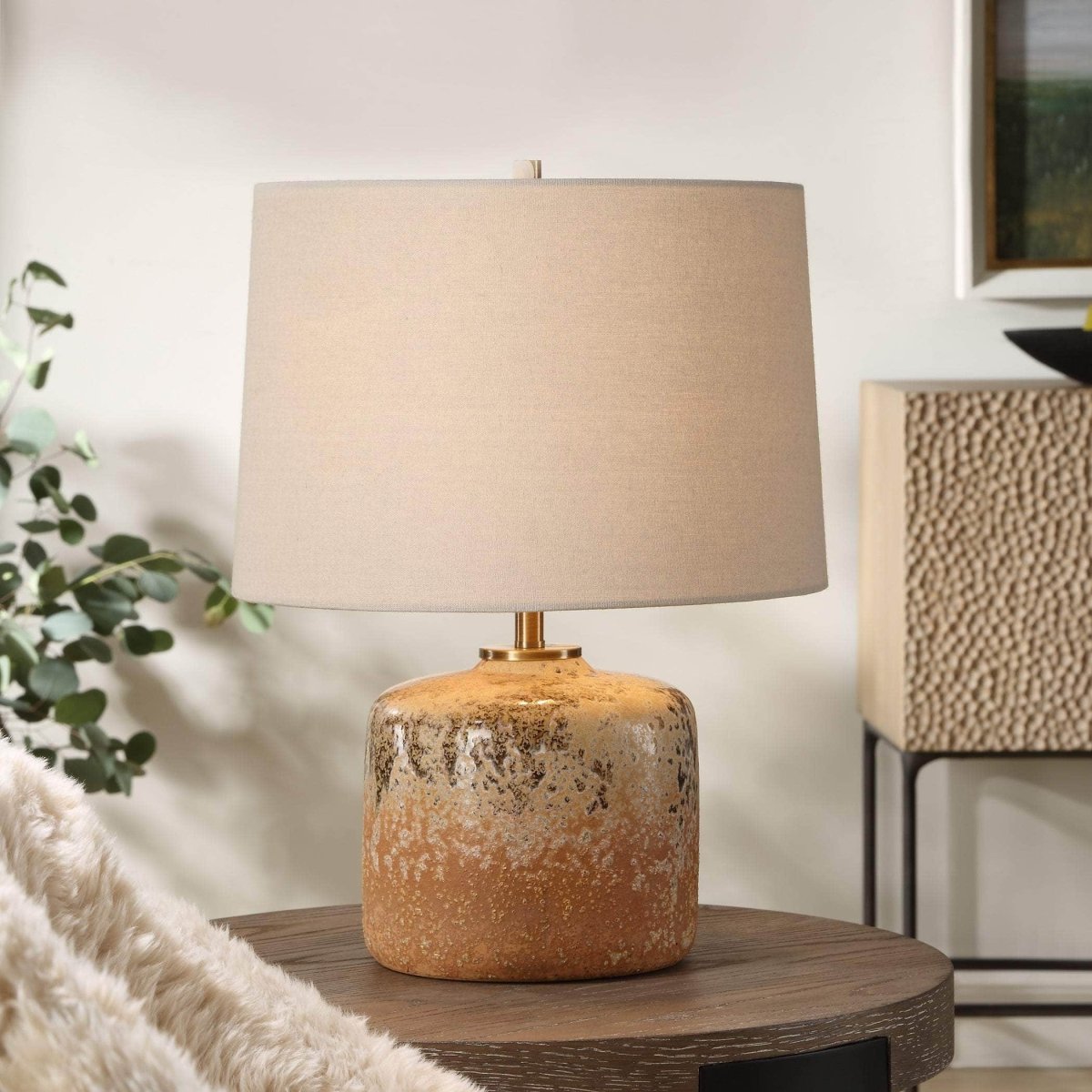 Canyon Textured Table Lamp - Uttermost - Table Lamps by Modest Hut