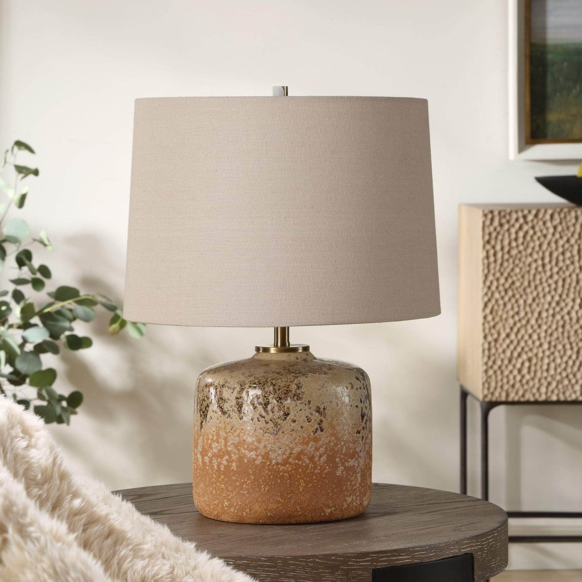 Canyon Textured Table Lamp - Uttermost - Table Lamps by Modest Hut