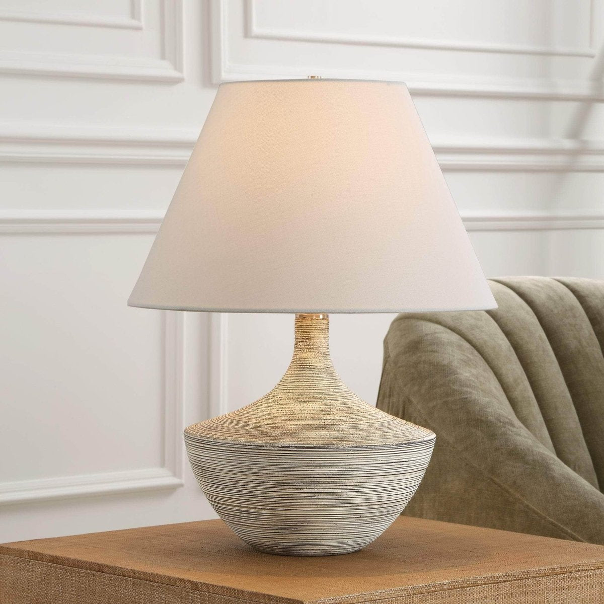 Carafe Ceramic Table Lamp - Uttermost - Table Lamps by Modest Hut