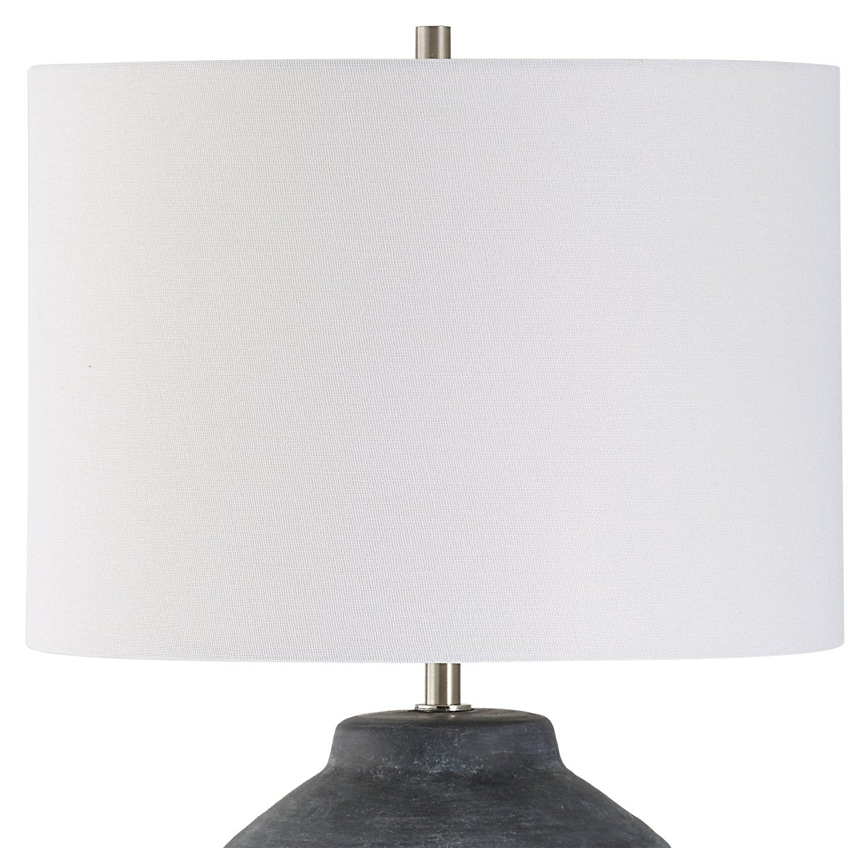 Ceramic's Subtle Texture Table Lamp - Uttermost - Table Lamps by Modest Hut