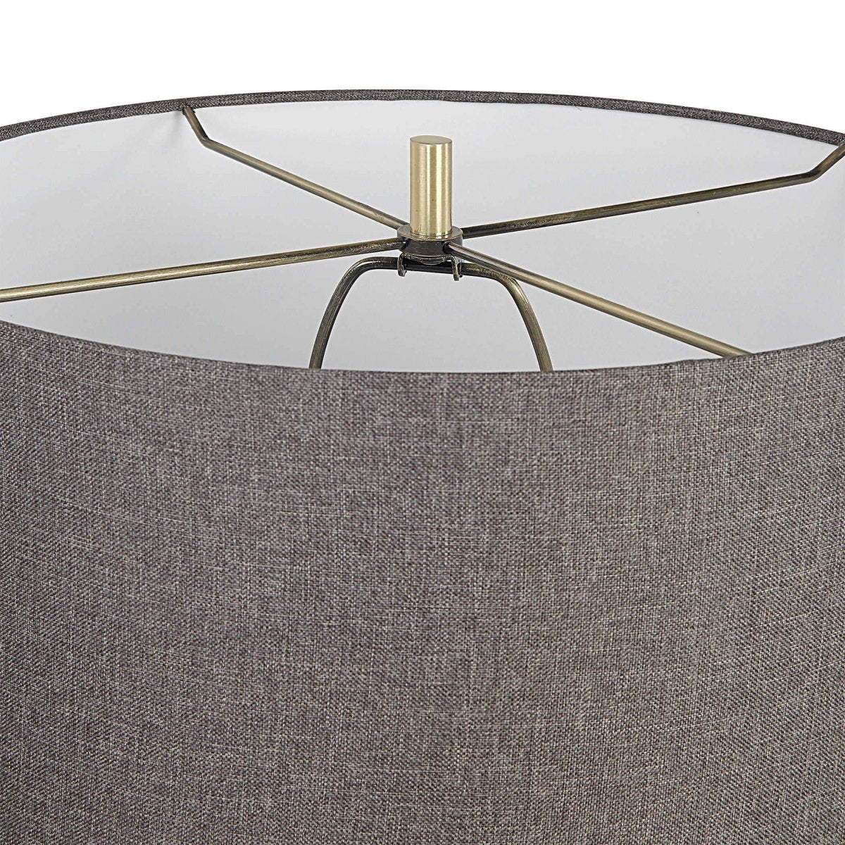 Citadel White Marble Table Lamp - Uttermost - Table Lamps by Modest Hut