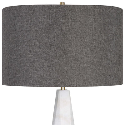Citadel White Marble Table Lamp - Uttermost - Table Lamps by Modest Hut