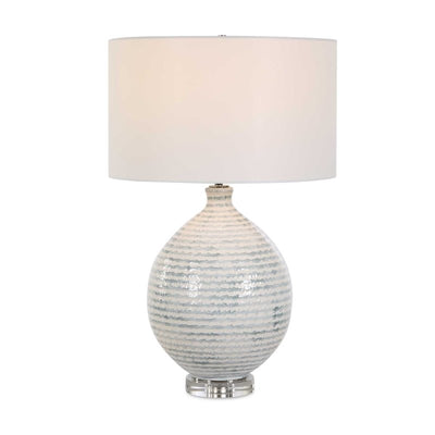 Clary Horizontally Striped Table Lamp - Table Lamps