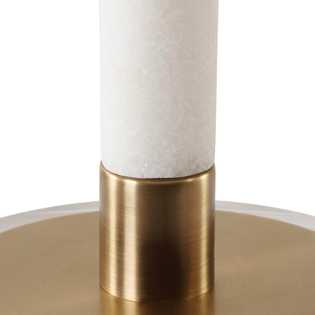 Colette White Stone Table Lamp - Uttermost - Table Lamps by Modest Hut