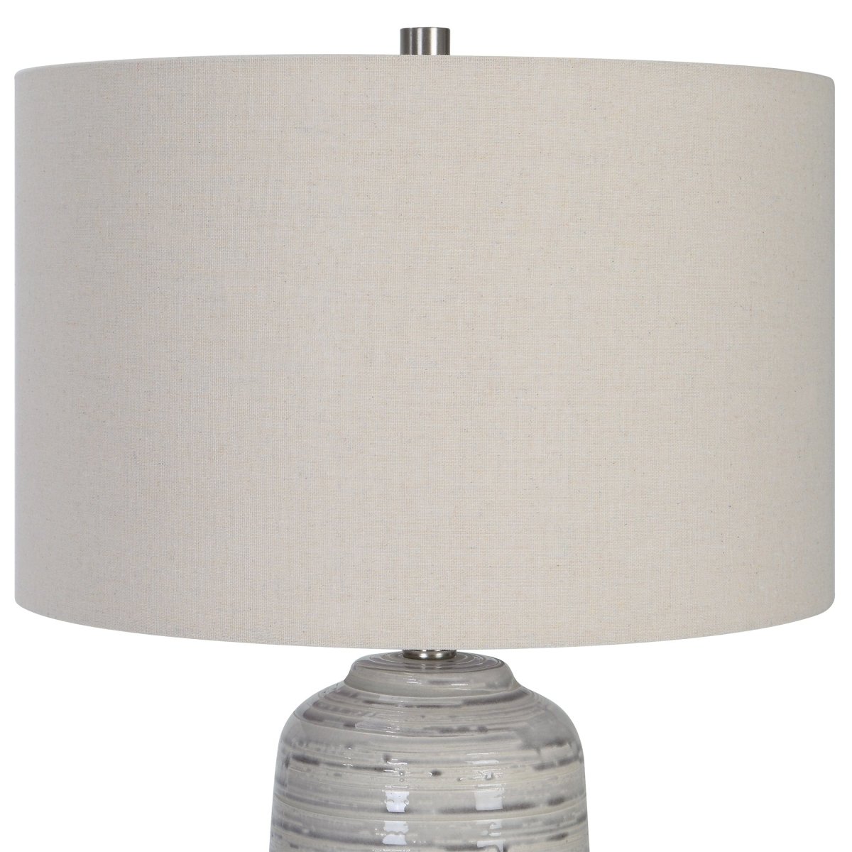 Cyclone Ivory Table Lamp - Uttermost - Table Lamps by Modest Hut