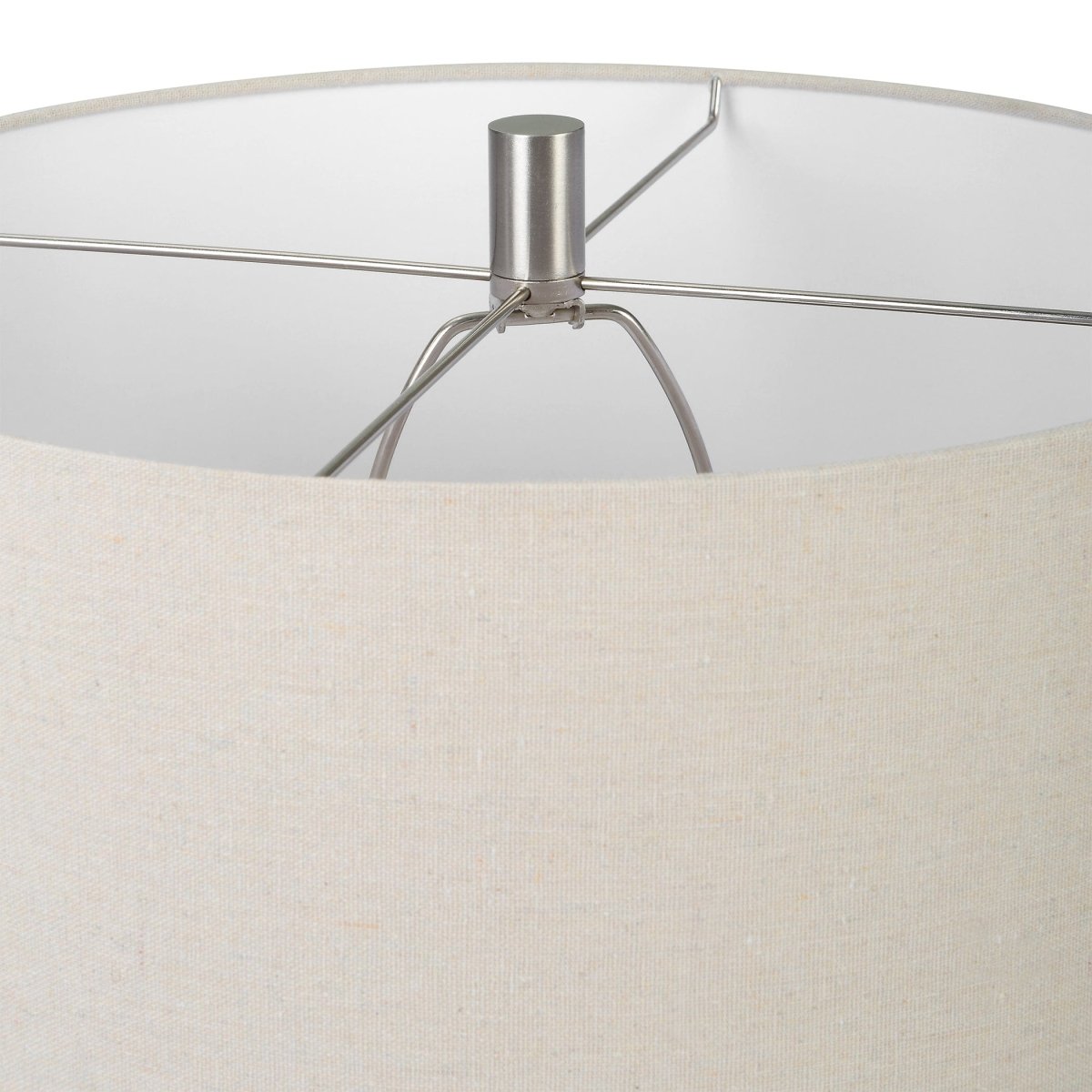 Cyclone Ivory Table Lamp - Uttermost - Table Lamps by Modest Hut