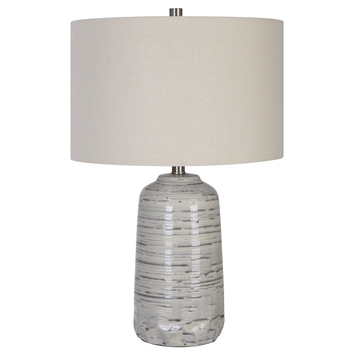 Cyclone Ivory Table Lamp - Uttermost - Table Lamps by Modest Hut