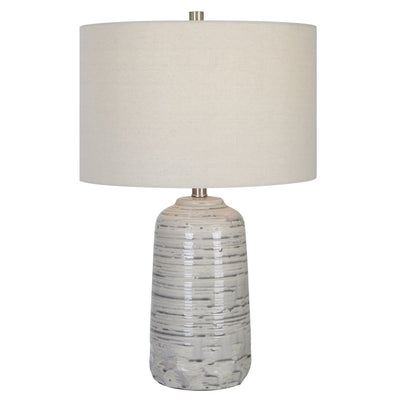 Cyclone Ivory Table Lamp - Uttermost - Table Lamps by Modest Hut