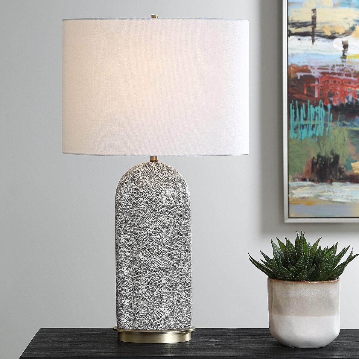 Dapple Table Lamp - Uttermost - Table Lamps by Modest Hut