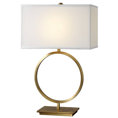 Duara Circle Table Lamp - Uttermost - Table Lamps by Modest Hut