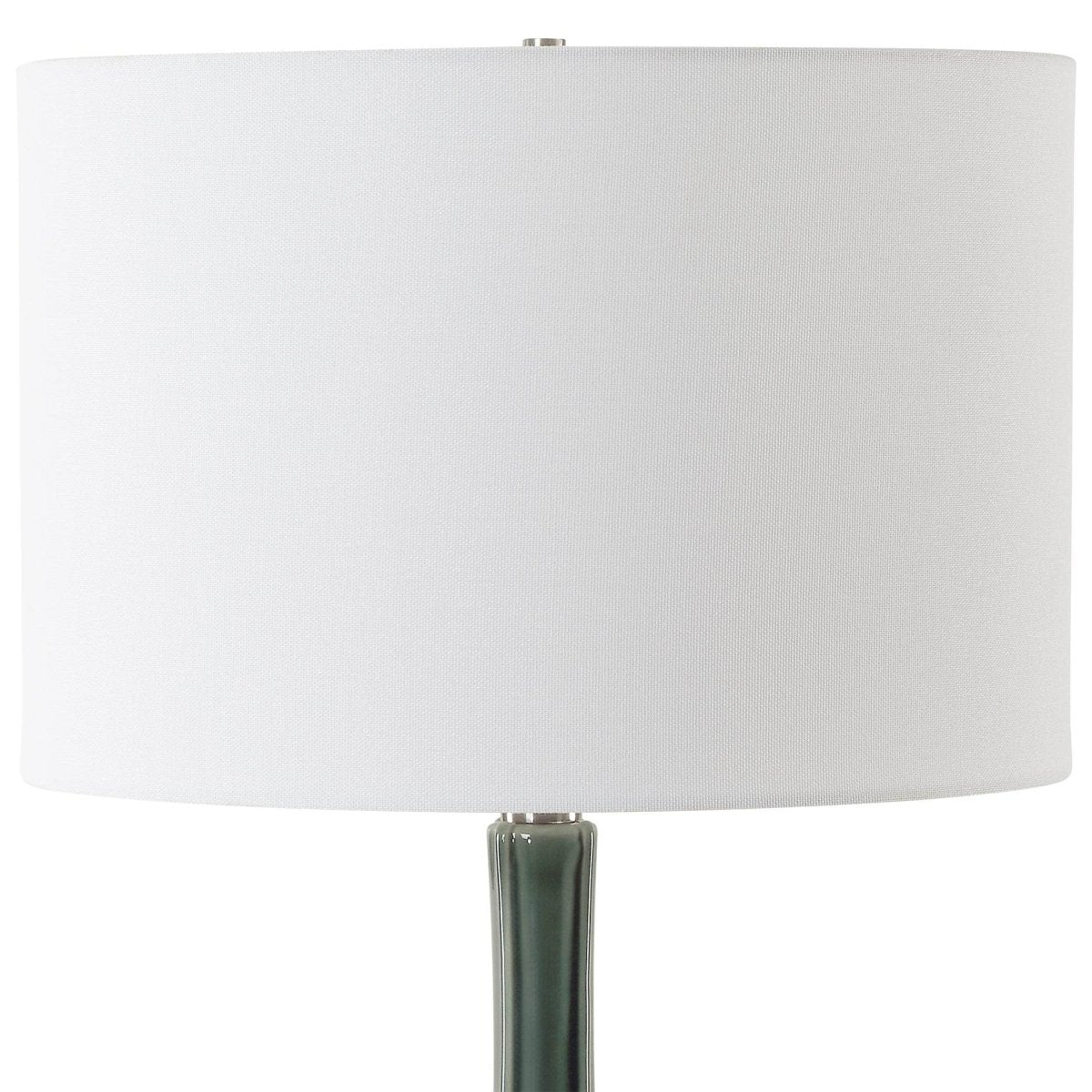 Essex Green Glass Table Lamp - Uttermost - Table Lamps by Modest Hut