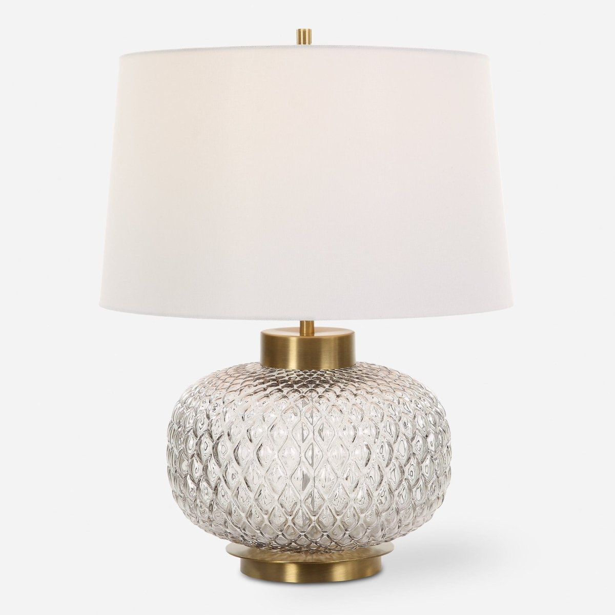 Estelle Glass Table Lamp - Uttermost - Table Lamps by Modest Hut