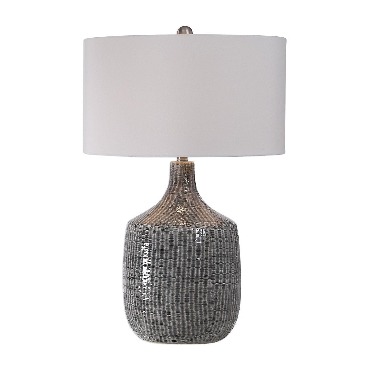 Felipe Gray Table Lamp - Uttermost - Table Lamps by Modest Hut