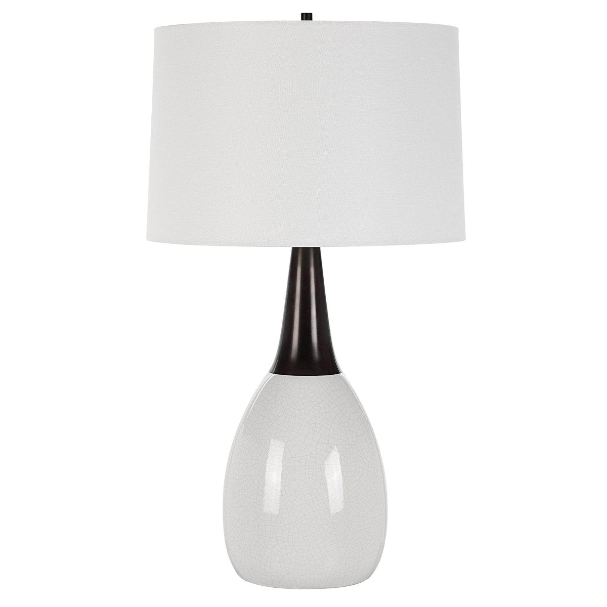 Fralin White Table Lamp - Uttermost - Table Lamps by Modest Hut