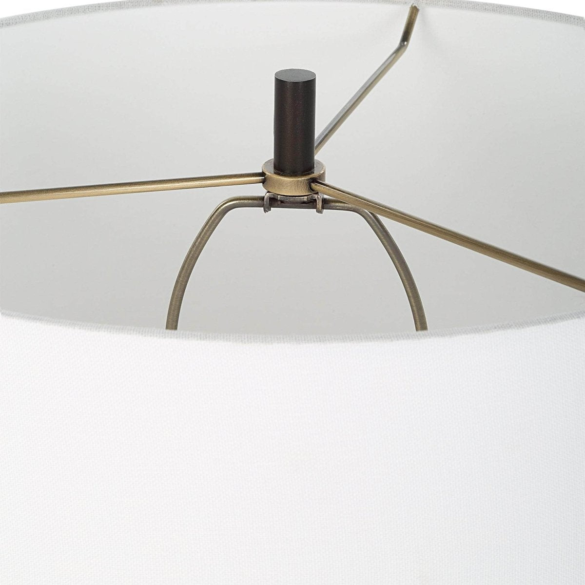 Fralin White Table Lamp - Uttermost - Table Lamps by Modest Hut