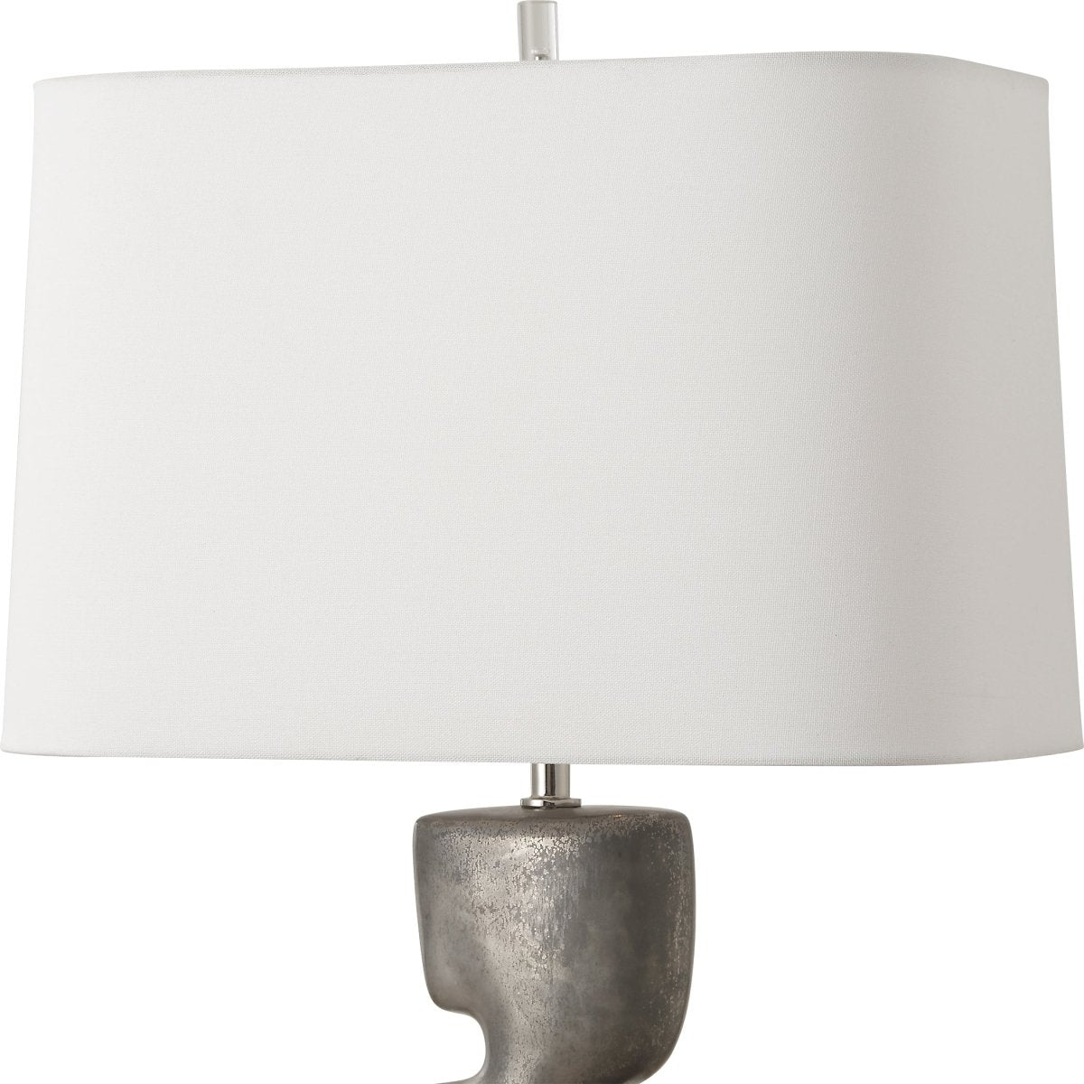 Free Flowing Nickel Table Lamp - Uttermost - Table Lamps by Modest Hut