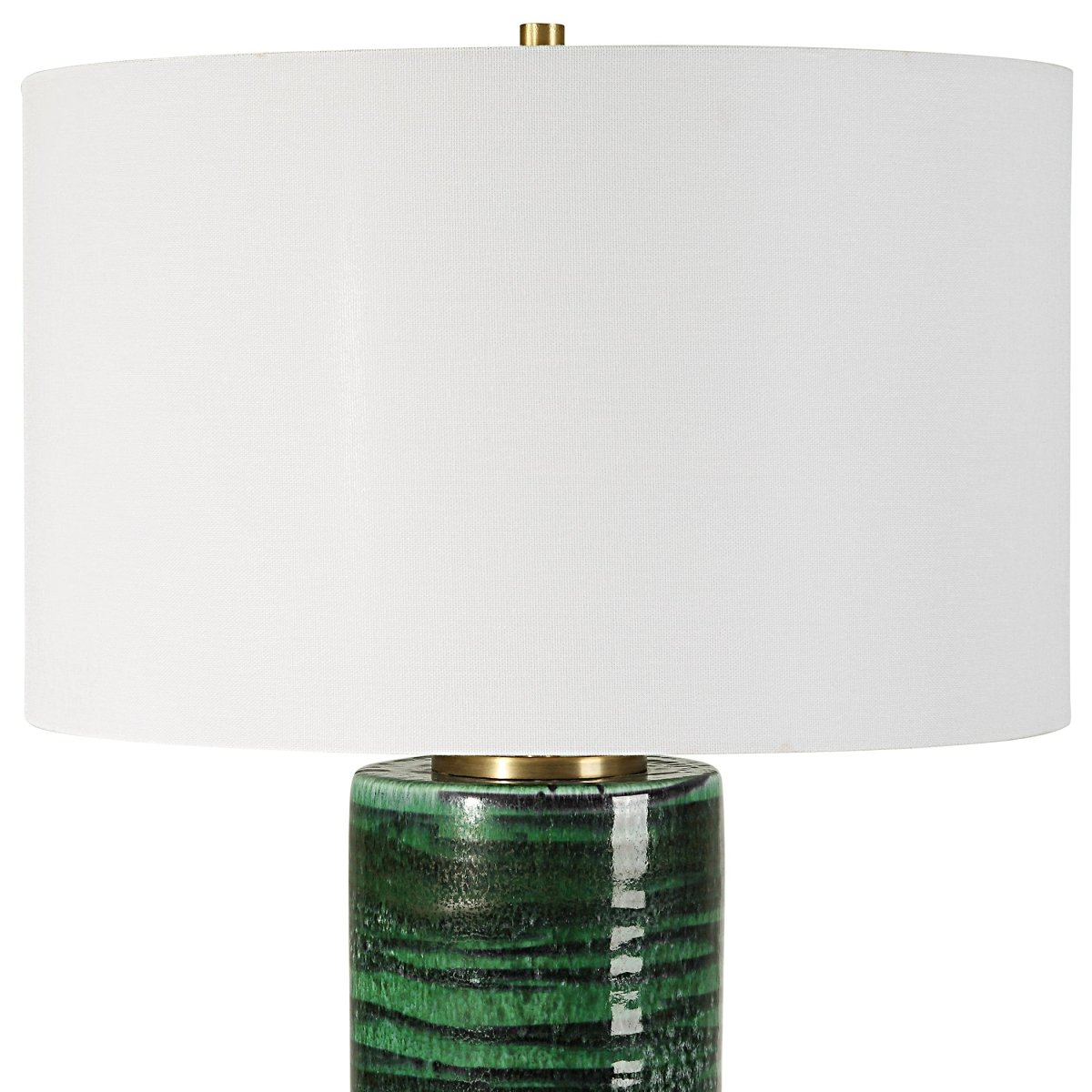 Galeno Emerald Green Table Lamp - Uttermost - Table Lamps by Modest Hut