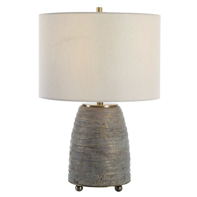 Gorda Bronze Ceramic Table Lamp - Uttermost - Table Lamps by Modest Hut